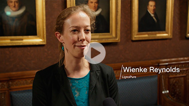 Lignopure present at the EuropaAbend 30 with Olaf Sholz