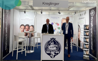 LignoBase at the CosmeticBusiness 2023
