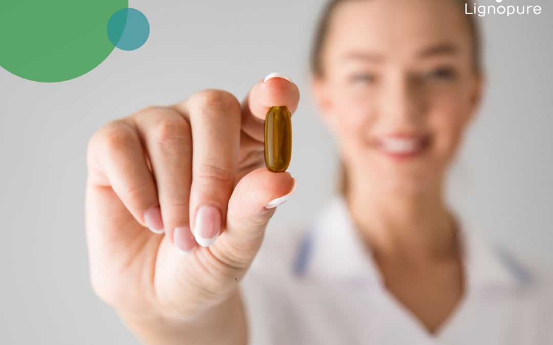 Lignin and nutraceuticals