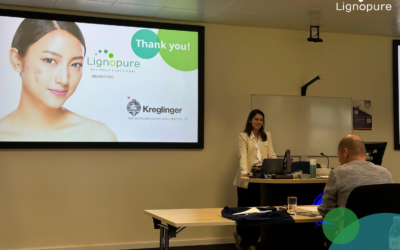 Lignopure at Kreglinger’s first cosmetic seminar in UK
